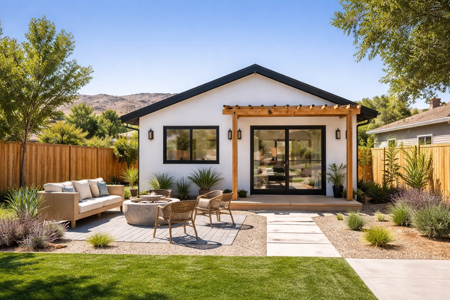 a nice ADU built in Quartz Hill CA